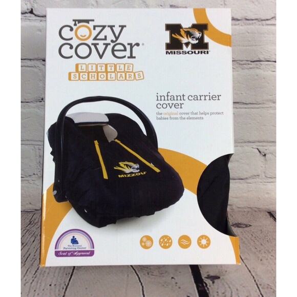 🐯NCAA Missouri Tigers Cozy Cover Infant Carrier Cover Gameday Tailgating Sports - Picture 1 of 4